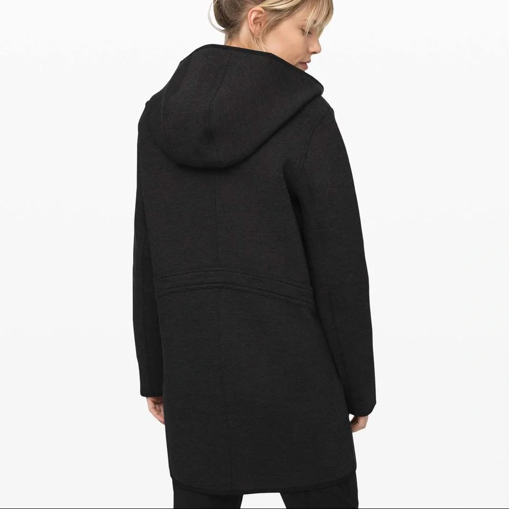 Lululemon Urban Horizons Jacket Heathered Core Black / Black - Picture 7 of 7